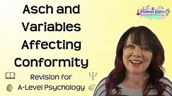 Asch and Variables Affecting Conformity | Revision for A-Level Psychology