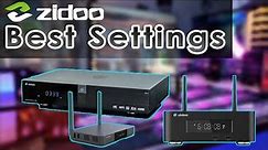Best settings for your Zidoo 4K Media Players (includes 4K upscaling)