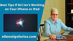 Best Tips if Siri Isn't Working on Your iPhone or iPad