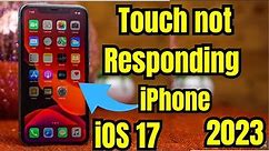 How to fix iphone touch screen not responding (iPhone)