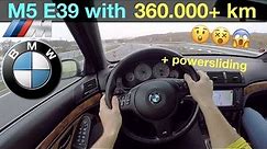 2000 BMW M5 E39 POV Test Drive + Acceleration 0-200 km/h