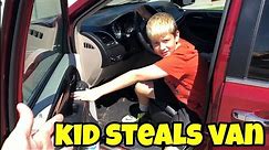 Kid Temper Tantrum STEALS Van And Drives To Gamestop - Daddy Had To Walk! [ Original ]