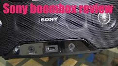 Sony ZS-RS70BTB Wireless DAB Boombox with CD/Bluetooth/NFC/USB Play - Black review