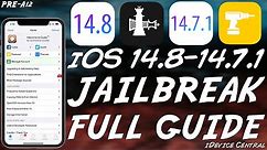 How To JAILBREAK iOS 14.8 / 14.7.1 / 14.7 With Cydia & Tweaks Using CheckRa1n On All Pre-A12 Devices
