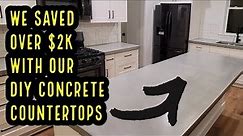 How To DIY Concrete Countertops with help from ZCOUNTERFORM