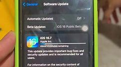 Iphone se 2020 updating ios 16.7 public beta. What a Beast !