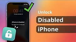 [3 Ways] iPhone is Disabled Connect to iTunes How to Unlock 2022