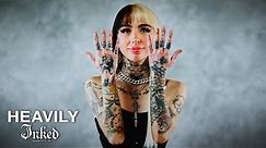 'I Fell In Love With How People Express Themselves Through Tattoos' Cruella | Heavily Inked