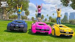 OUR NEW BUGATTI RC SUPER CARS! (GTA 5 Mods For Kids)