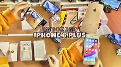 iPhone 6 Plus Unboxing 2022 | *aesthetic* 💕 ( camera, video, sound test)