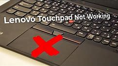 How To Fix Lenovo laptop touchpad not working in Windows 10