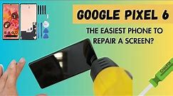 Google PIXEL 6 - Repair & Replace the cracked DISPLAY / SCREEN / GLASS