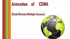 Animation of CDMA (Code Division Multiple Access) : Direct Sequence Spread Spectrum