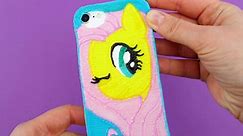 My Little Pony Fluttershy iPhone Case DIY  Making Phone Case with 3D Pen (2)