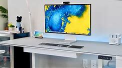 Modern Minimal Desk Setup Tour: Home Office Edition (2020)