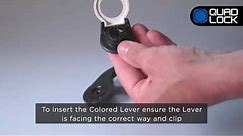 Quad Lock - What's Included / How To Install - Custom Colored Lever