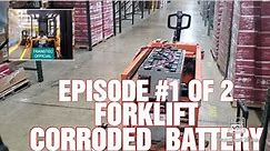 EPISODE #1 OF 2 CORRODED FORKLIFT BATTERY @trastec official