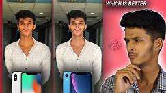 iPhone XR VS X Camera Comparison 2023 - Which one is better