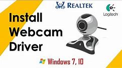 How to install webcam driver