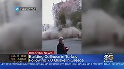 7.0 Earthquake In Aegean Sea Shakes Turkey, Greece; Buildings Toppled, Tsunami Floods Streets