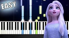 Idina Menzel - Show Yourself (Frozen 2) - EASY Piano Tutorial by PlutaX