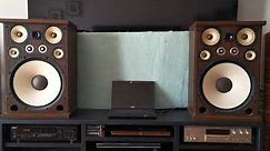 JVC SK-15A mk2 vintage speakers sound test