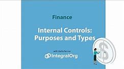 Nonprofit Financial Management: Internal Controls: Purposes and Types
