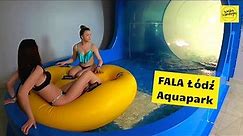 Jak wygląda aquapark Fala w Łodzi? | Zobacz jakie są zjeżdżalnie w parku wodnym Fala w Łodzi