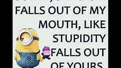 Minion Style: Good Comebacks And Insults