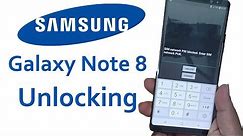 Unlock Samsung Galaxy Note 8 SIM Network Unlock PIN Blocked Enter Sim Network Unlock PUK