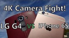 iPhone 6S vs LG G4: UHD Camera Showdown! Best 4K Video? You Decide!