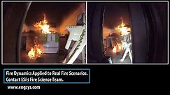 Fire Dynamics Applied to Real Fire Scenarios
