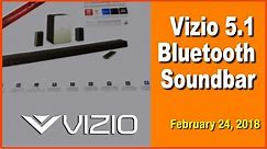 Unboxing/Setup - Vizio 5.1 Bluetooth Soundbar Model #SB3651-E6