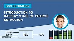 Introduction to Battery State of Charge Estimation | Estimate Battery SOC With Deep Learning