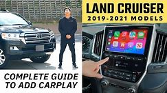 TOYOTA LAND CRUISER | Install Wireless Apple CarPlay & Android Auto