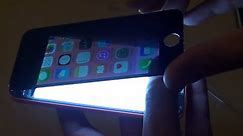 iPhone 5C: LCD Touch Screen and Backlight Separation