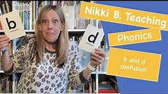Phonics: b and d confusion