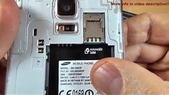 Samsung Galaxy S5 Neo - How to Insert SIM Card and micro SD Card