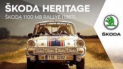 ŠKODA HERITAGE: ŠKODA 1100 MB RALLYE (1967)