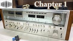 DR #42 - Pioneer SX 1980 Classic Audio Receiver Restoration - Chapter 1