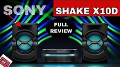 SONY SHAKE X10D HiFi Audio system | Review and Sound test