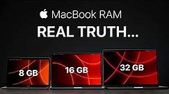 How much RAM do you ACTUALLY need in your Macbook?