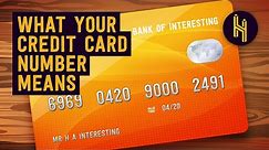 How to Decode Credit Card Numbers