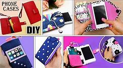 6 DIY PHONE CASES TUTORIAL COMPELATION FROM NOTHING ~ Purse Bag&Phone Cases