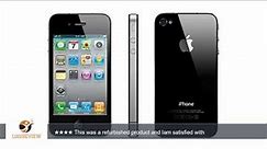 Apple iPhone 4 (MD439LL/A) - 8GB Smartphone - Black - Verizon (Certified Refurbished) |