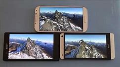 Display Test Galaxy S4 vs HTC One vs Xperia Z