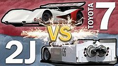 Toyota 7 vs. Chaparral 2J