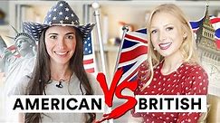 BRITISH vs AMERICAN ENGLISH - Accent & Vocabulary Comparison!