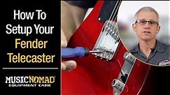 FENDER TELECASTER (TELE) - How to Setup your Guitar, Step-by-Step