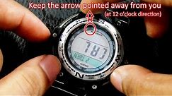 How to Calibrate Casio SGW-100 Compass